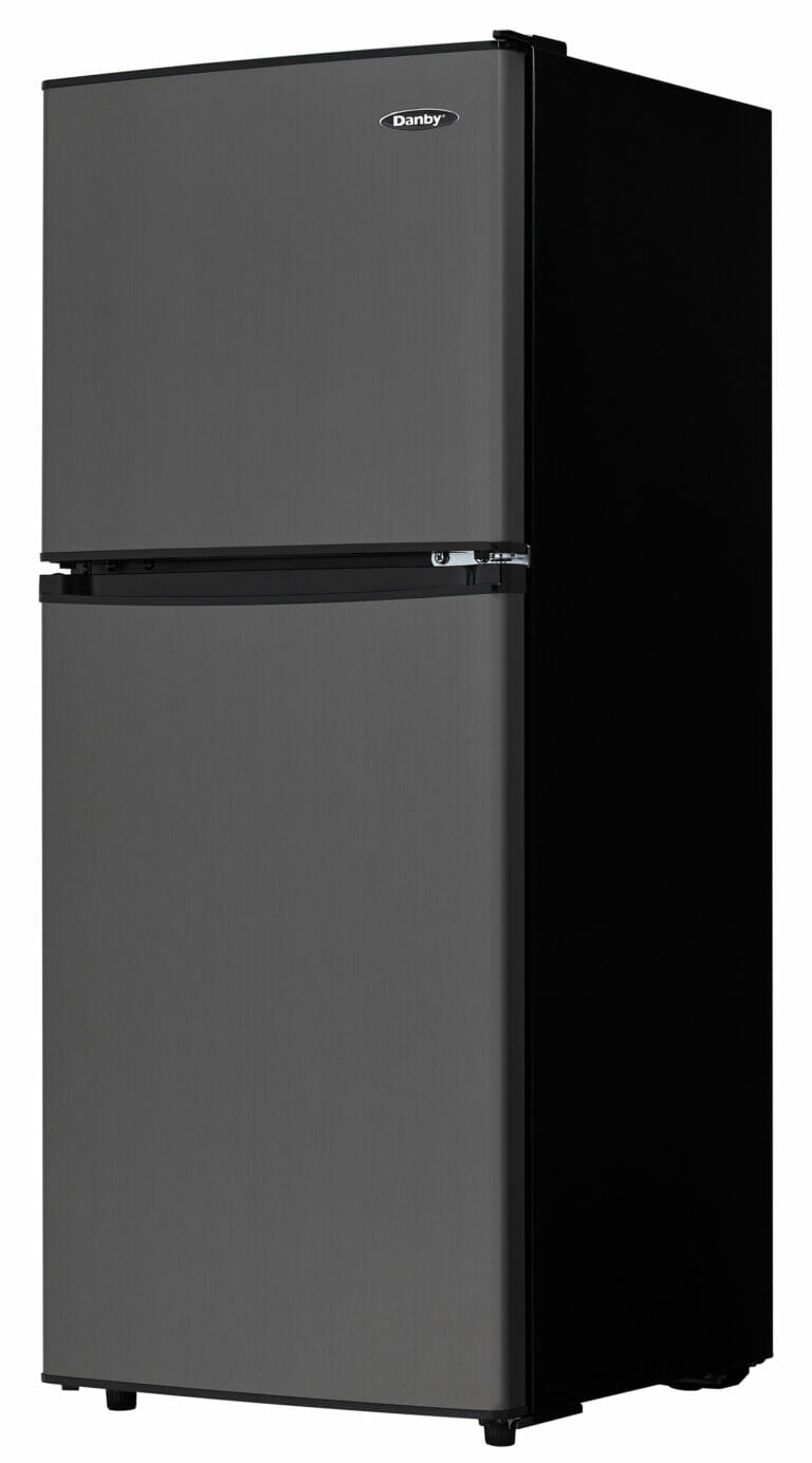 Danby 4.7 cu. ft. 2door Compact Fridge in Black Stainless Steel