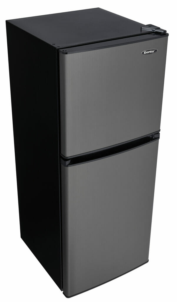 Danby 4.7 cu. ft. 2door Compact Fridge in Black Stainless Steel